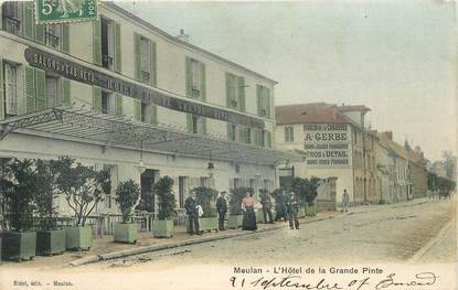 CPA FRANCE 78 "Meulan, Hotel de la Grande Pinte