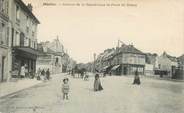 78 Yveline CPA FRANCE 78 "Mantes, Avenue de la République et Place de Rosny"