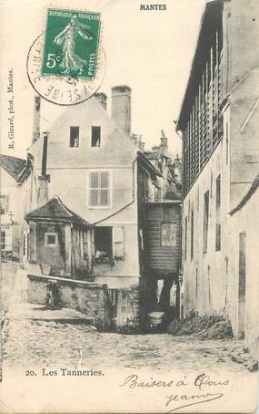 CPA FRANCE 78 "Mantes, les Tanneries"