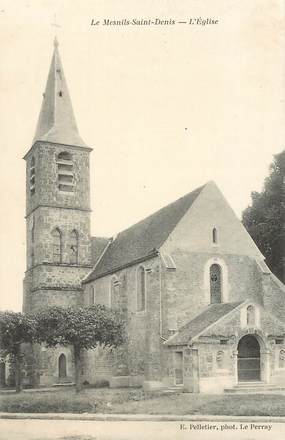 CPA FRANCE 78 "Le Mesnil Saint Denis, l'Eglise"