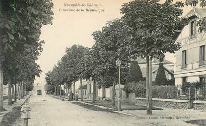 CPA FRANCE 78 "Neauphle le Chateau, Avenue de la République"