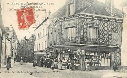 CPA FRANCE 78 "Neauphle le Chateau, la rue Saint Nicolas"