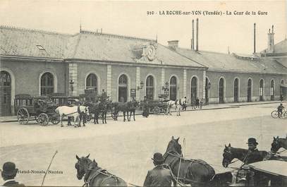 CPA FRANCE 85 "La Roche sur Yon, la gare"