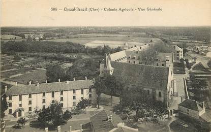 CPA FRANCE 18 "Chezal Benoit, colonie agricole"
