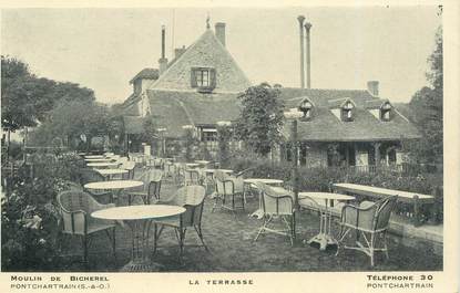 CPA FRANCE 78   "Pontchartrain,  Moulin de Bicherel"