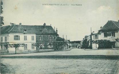 CPA FRANCE 78   "Pontchartrain,  rue Mazière"