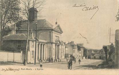 CPA FRANCE 78   "Port Marly, l'Eglise"