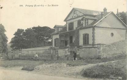 CPA FRANCE 78   "Poigny, la Mairie"