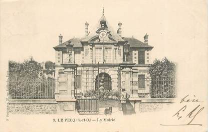 CPA FRANCE 78   "Le Pecq, la Mairie"