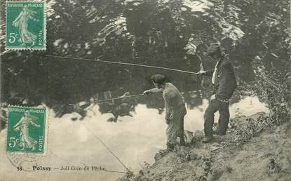 CPA FRANCE 78   "Poissy, un joli coin de pêche"