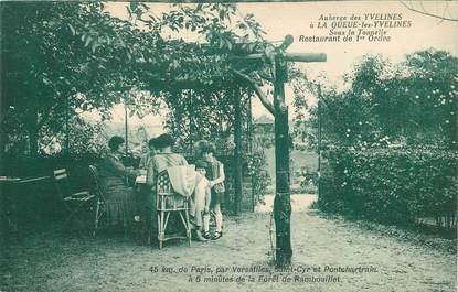 CPA FRANCE 78   "La Queue les  Yvelines, Auberge, restaurant"