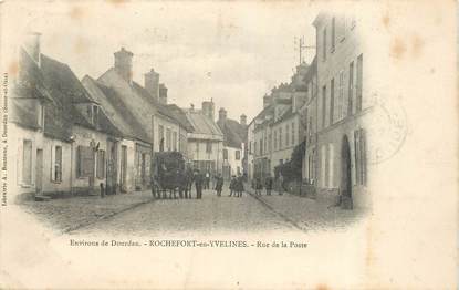 CPA FRANCE 78   "Rochefort en Yvelines, rue de la poste"