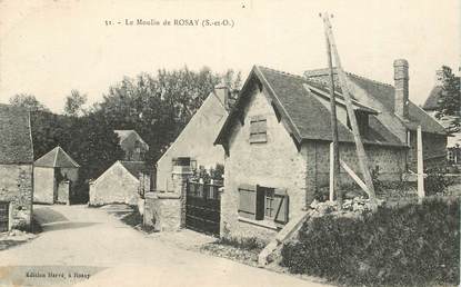 CPA FRANCE 78   "Rosay, le moulin"