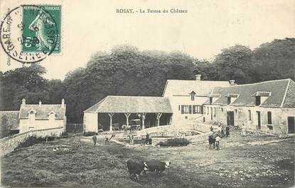 CPA FRANCE 78   "Rosay, la Ferme du chateau"