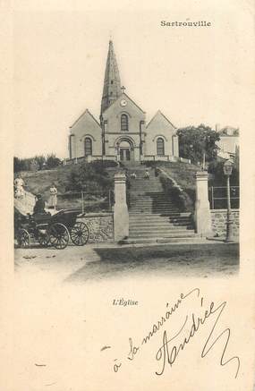 CPA FRANCE 78   "Sartrouville, L'Eglise"