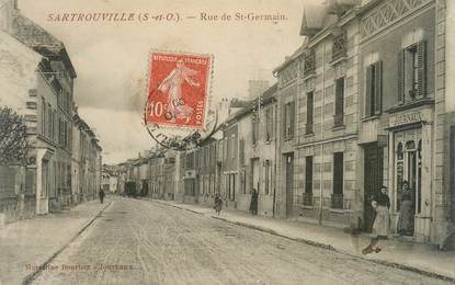 CPA FRANCE 78   "Sartrouville, rue de Saint Germain"