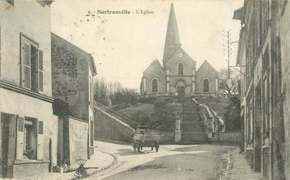 CPA FRANCE 78   "Sartrouville,  L'Eglise"