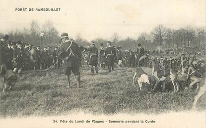 CPA FRANCE  78 "La Forêt de Rambouillet"  /   CHASSE A COURRE