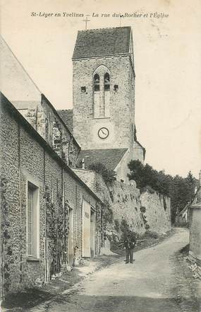 CPA FRANCE   78  "Saint Léger en  Yvelines, l'Eglise"