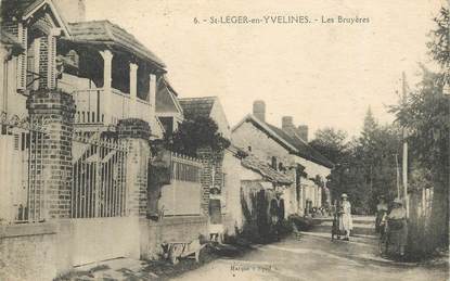 CPA FRANCE   78  "Saint Léger en  Yvelines, les Bruyères"