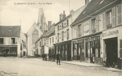 CPA FRANCE   78  "Saint Arnoult, rue de l'Eglise"