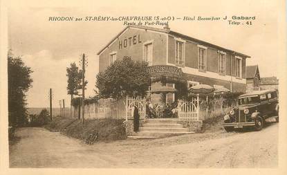 CPA FRANCE   78  "Saint Rémy les Chevreuse, Hotel Beauséjour J.GABARD"