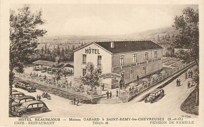 CPA FRANCE   78  "Saint Rémy les Chevreuse, Hotel Beauséjour J.GABARD" 