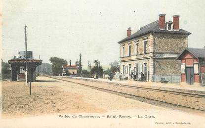 CPA FRANCE   78  "Saint Rémy les Chevreuse, la gare"