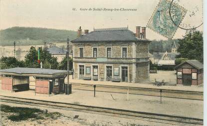 CPA FRANCE   78  "Saint Rémy les Chevreuse,  la gare"