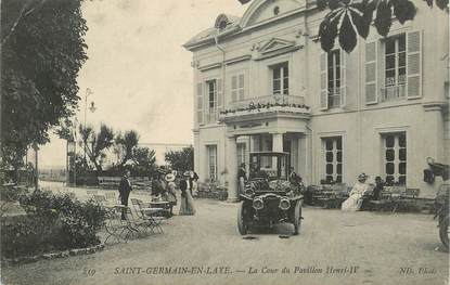 CPA FRANCE   78   "Saint Germain en Laye, la cour du Pavillon Henri IV"