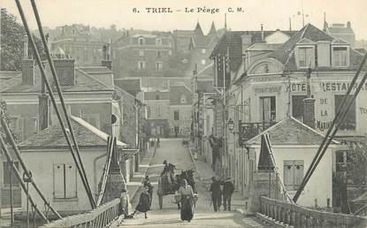 CPA FRANCE   78  "Triel sur seine, le Péage"