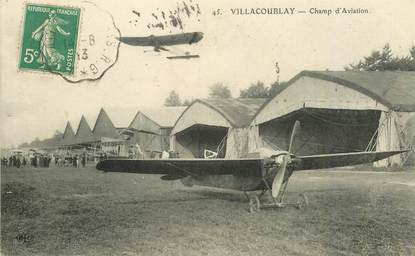 CPA FRANCE   78  "Villacoublay, le champ d 'aviation"