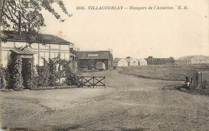 CPA FRANCE   78  "Villacoublay, les hangars d'aviation"
