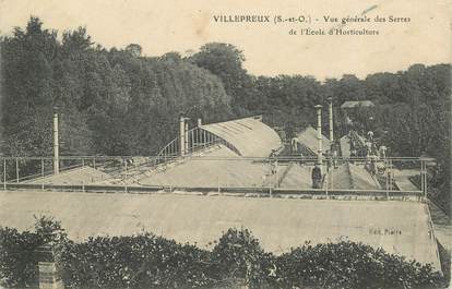 CPA FRANCE   78  "Villepreux, vue générale des serres, Ecole d'Horticulture"