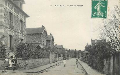 CPA FRANCE   78  "Viroflay, la rue du Louvre"