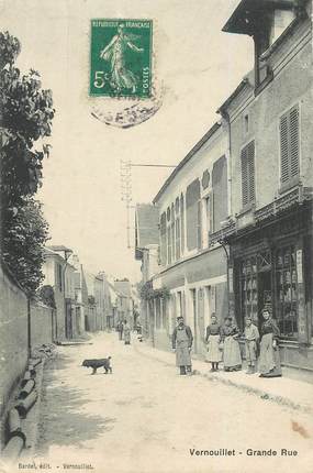 CPA FRANCE   78  "Vernouillet, la grande rue"