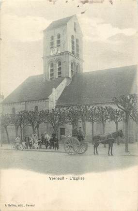 CPA FRANCE   78  "Verneuil sur Seine, l'Eglise"