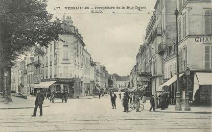 CPA FRANCE   78  "Versailles, la rue Carnot"