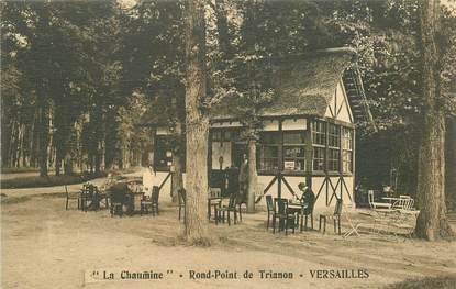 CPA FRANCE   78  "Versailles, la chaumine, rond point de Trianon"