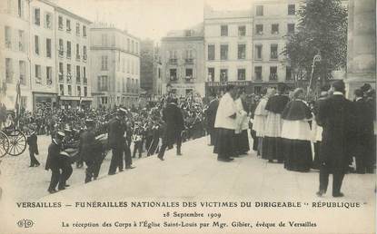 CPA FRANCE   78  "Versailles, Funérailles nationales des victimes du dirigeable République"