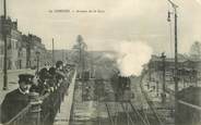 87 Haute Vienne CPA FRANCE 87 "Limoges, avenue de la gare " /  TRAIN