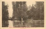 28 Eure Et Loir CPA FRANCE 28 "Sorel Moussel, Hostellerie du Val de l'Eure, vue sur les Iles"