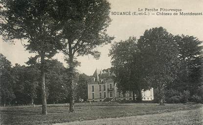 CPA FRANCE 28 "Souancé, Chateau de Montdoucet"