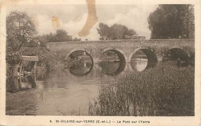 CPA FRANCE 28 "Saint Hilaire sur Yerre, le pont"