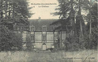 CPA FRANCE 28 "Saint Lubin des Joncherets, le chateau"
