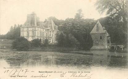 CPA FRANCE 28 "Saint Bomer, le chateau de la Grève"