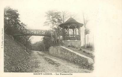 CPA FRANCE 28 "Saint Lubin, la Passerelle"