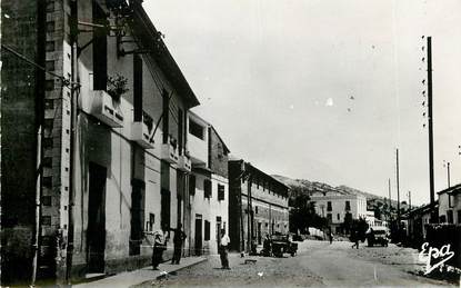 CPSM ALGERIE "Les Ouadhias, la poste et rue principale"