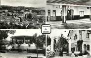 Algerie CPSM ALGERIE  "Médéa, vue générale, intérieur de la Mosquée, le Kiosque et le quarier Yusuf"