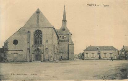 CPA FRANCE 28 "Voves, l'Eglise"